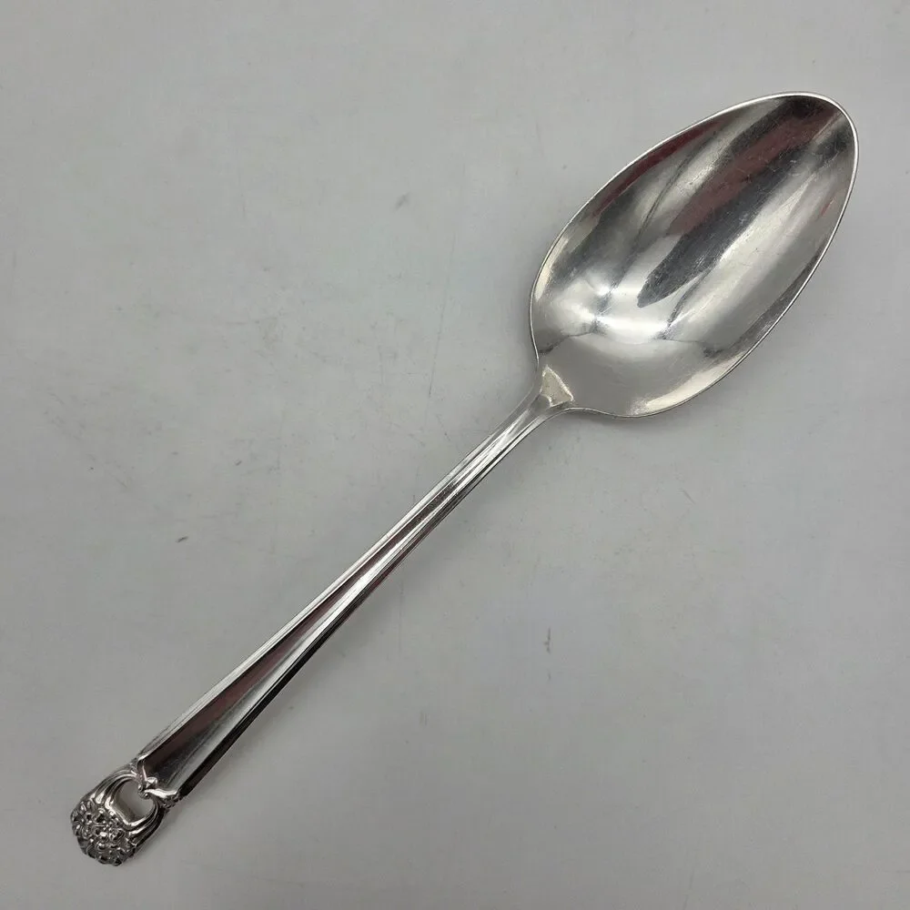 1847 Rogers Bros ETERNALLY YOURS Serving Spoons Set of 2 Tablespoons 8-3/8